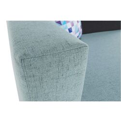 Canapea extensibila Mobhaus Bella Left (Menthol/Gray) Thumb