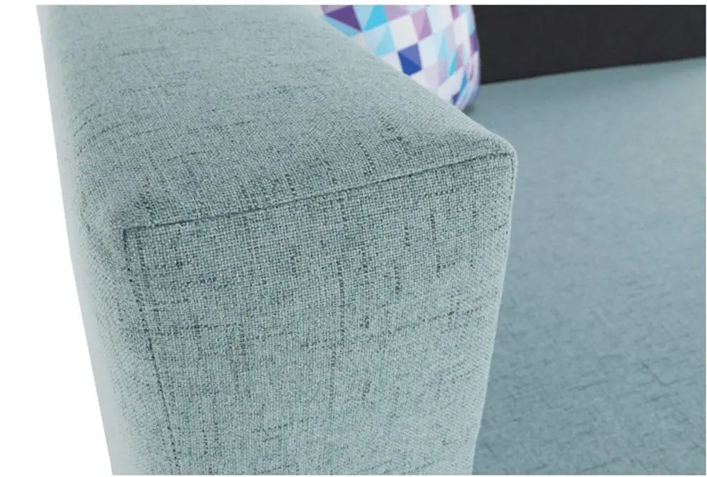 Canapea extensibila Mobhaus Bella Left (Menthol/Gray)