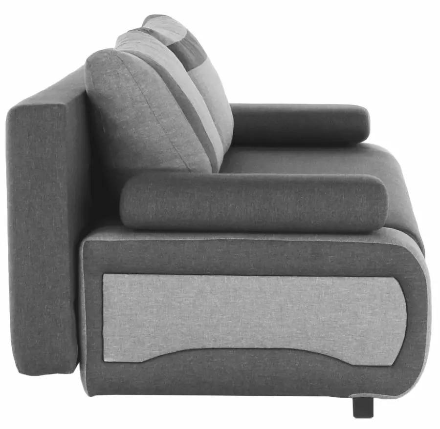 Canapea extensibila Mobhaus Bolivia (Dark Gray/Light Gray)