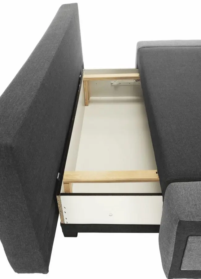 Canapea extensibila Mobhaus Bolivia (Dark Gray/Light Gray)