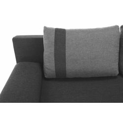 Canapea extensibila Mobhaus Bolivia (Dark Gray/Light Gray) Thumb