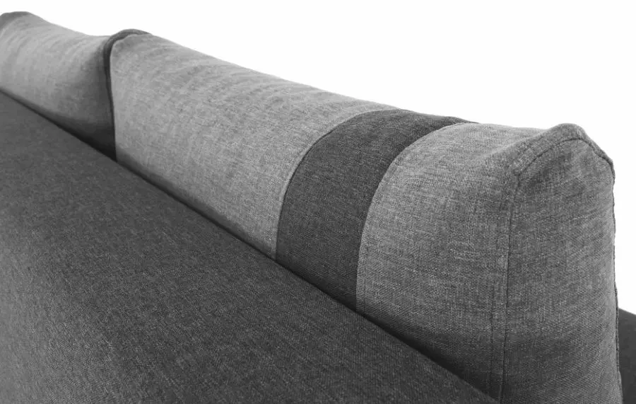 Canapea extensibila Mobhaus Bolivia (Dark Gray/Light Gray)