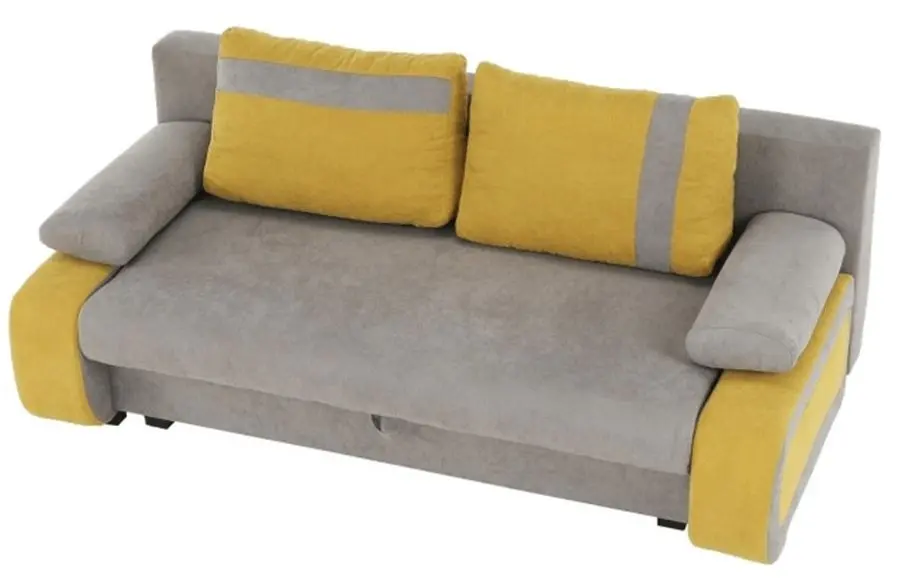 Canapea extensibila Mobhaus Bolivia (Gray-Brown/Yellow)