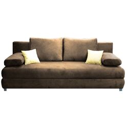 Canapea extensibila Mobhaus Cliv (Cappuccino/Beige)