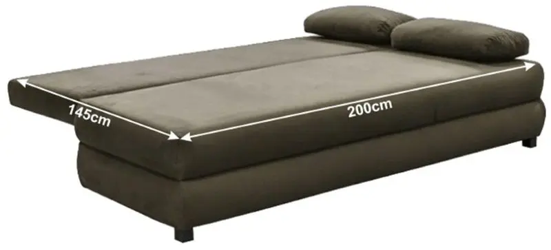 Canapea extensibila Mobhaus Cliv (Cappuccino/Beige)