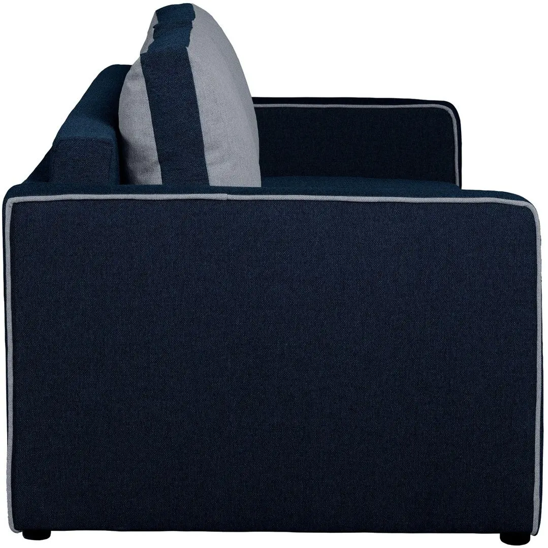 Canapea extensibila Mobhaus Dada (Blue Light/Blue) - 8