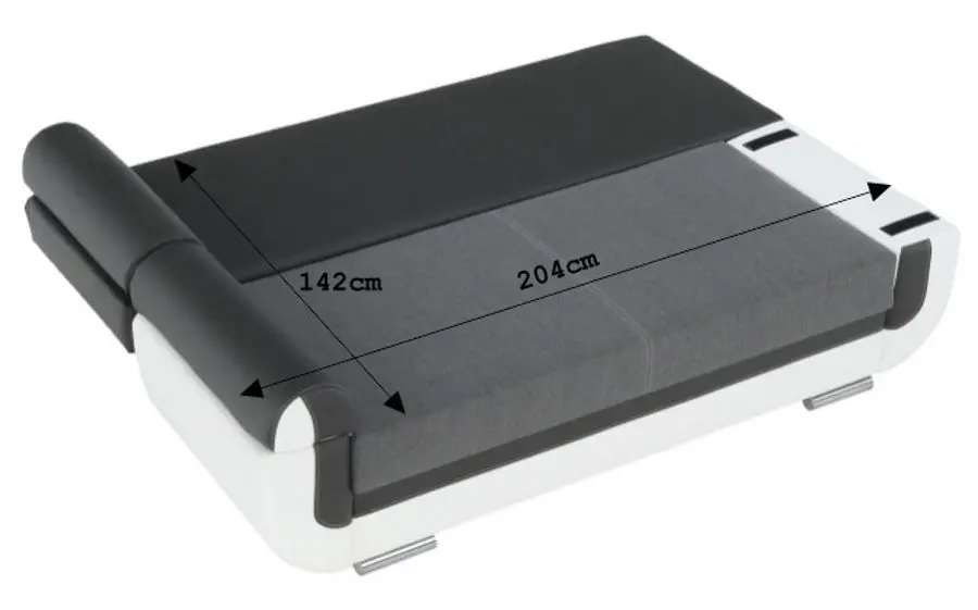 Диван раскладной Mobhaus Kardyn (White/Gray)