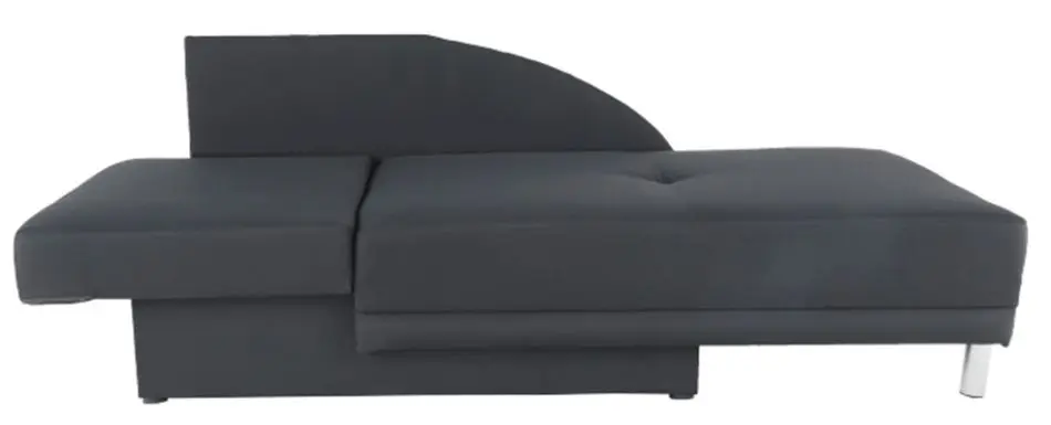 Canapea extensibila Mobhaus Laurel Left (Gray-Black)