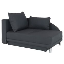 Canapea extensibila Mobhaus Laurel Left (Gray-Black)