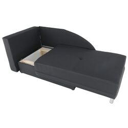 Canapea extensibila Mobhaus Laurel Left (Gray-Black) Thumb