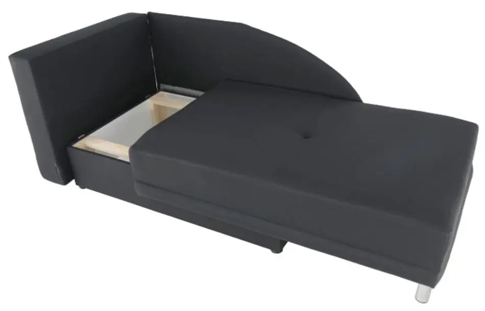 Canapea extensibila Mobhaus Laurel Left (Gray-Black)