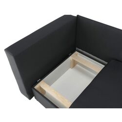 Canapea extensibila Mobhaus Laurel Left (Gray-Black) Thumb