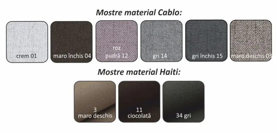 Canapea extensibila Mobhaus Laurel Left (Gray-Black)