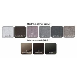 Canapea extensibila Mobhaus Laurel Right (Gray-Black) Thumb