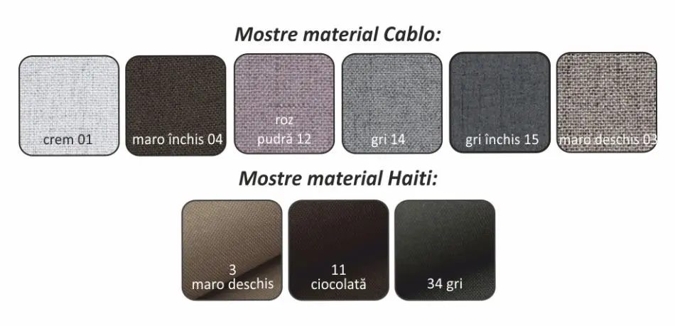 Canapea extensibila Mobhaus Laurel Right (Gray-Black)