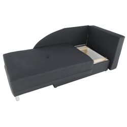 Canapea extensibila Mobhaus Laurel Right (Gray-Black) Thumb