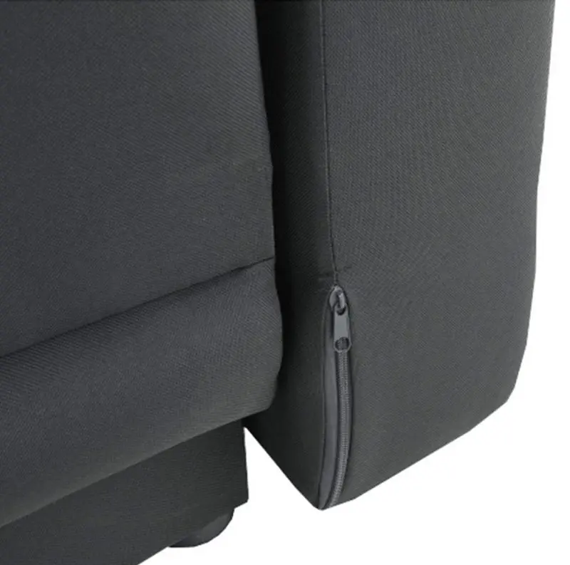 Canapea extensibila Mobhaus Laurel Right (Gray-Black)