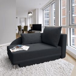 Canapea extensibila Mobhaus Laurel Right (Gray-Black) Thumb