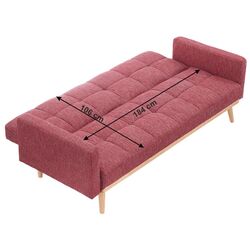 Диван раскладной Mobhaus Mavera (Burgundy) Thumb