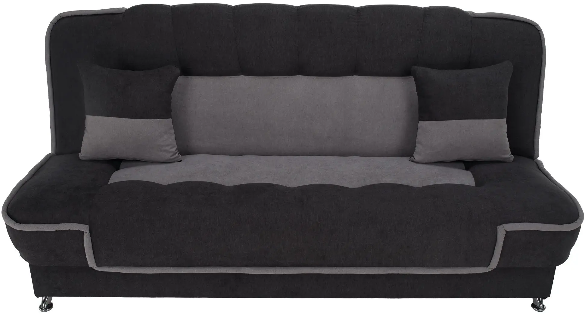 Canapea extensibila Mobhaus Persi (Dark Gray/Light Gray)