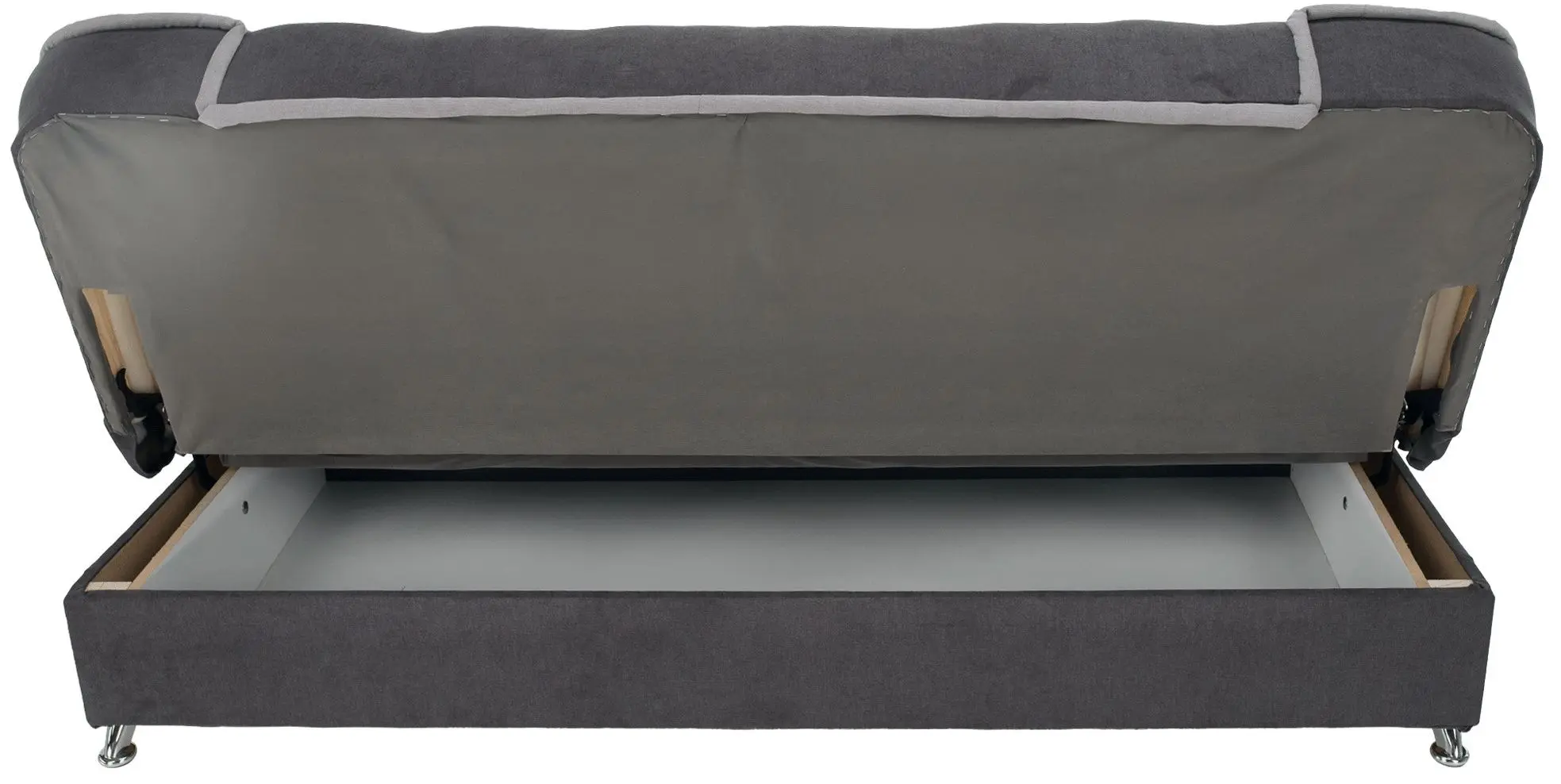 Canapea extensibila Mobhaus Persi (Dark Gray/Light Gray)