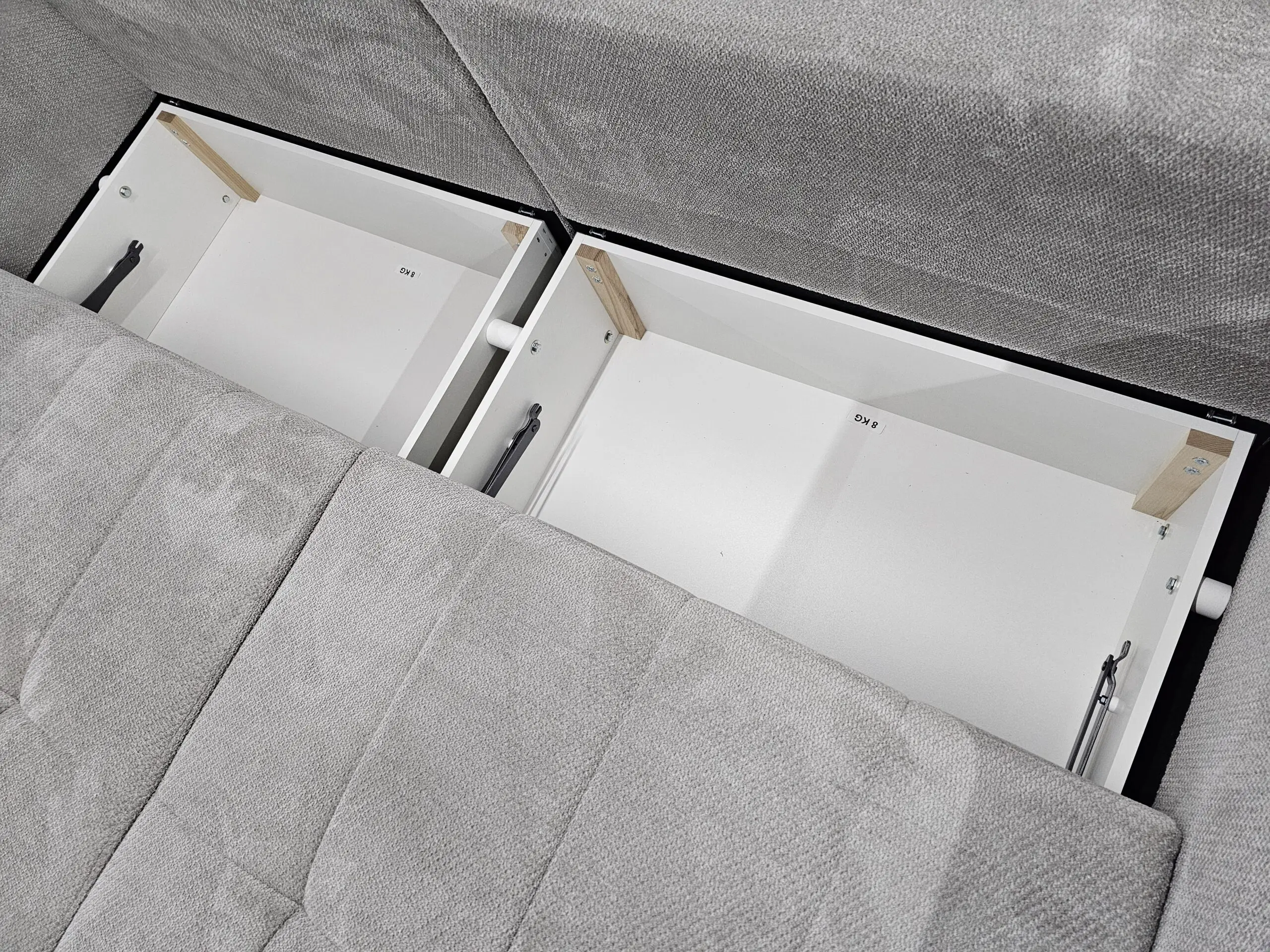 Canapea Mobiland Bali Vinci 07 (Grey) - 4