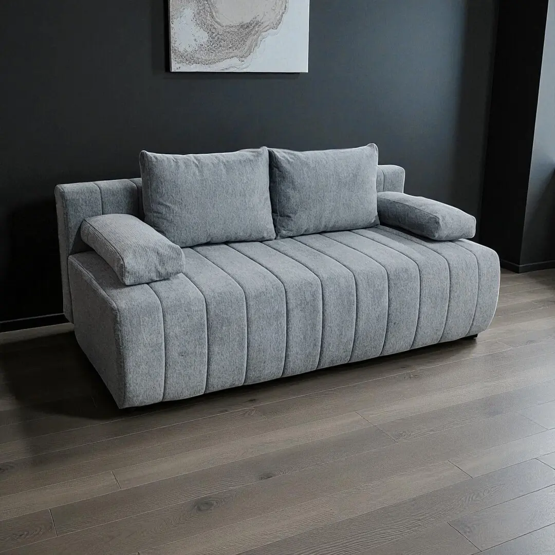 Canapea Mobiland Domino Aragon 90 (Grey)