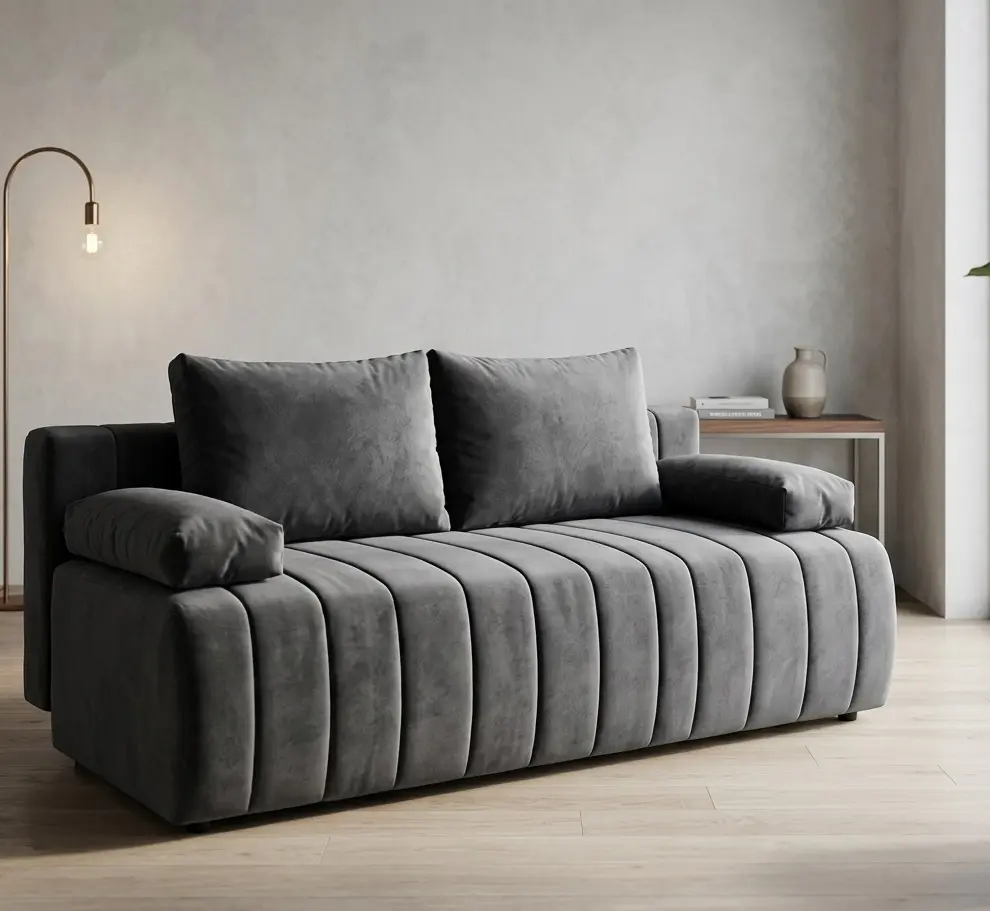 Canapea Mobiland Domino Kronos 22 (Dark Grey)