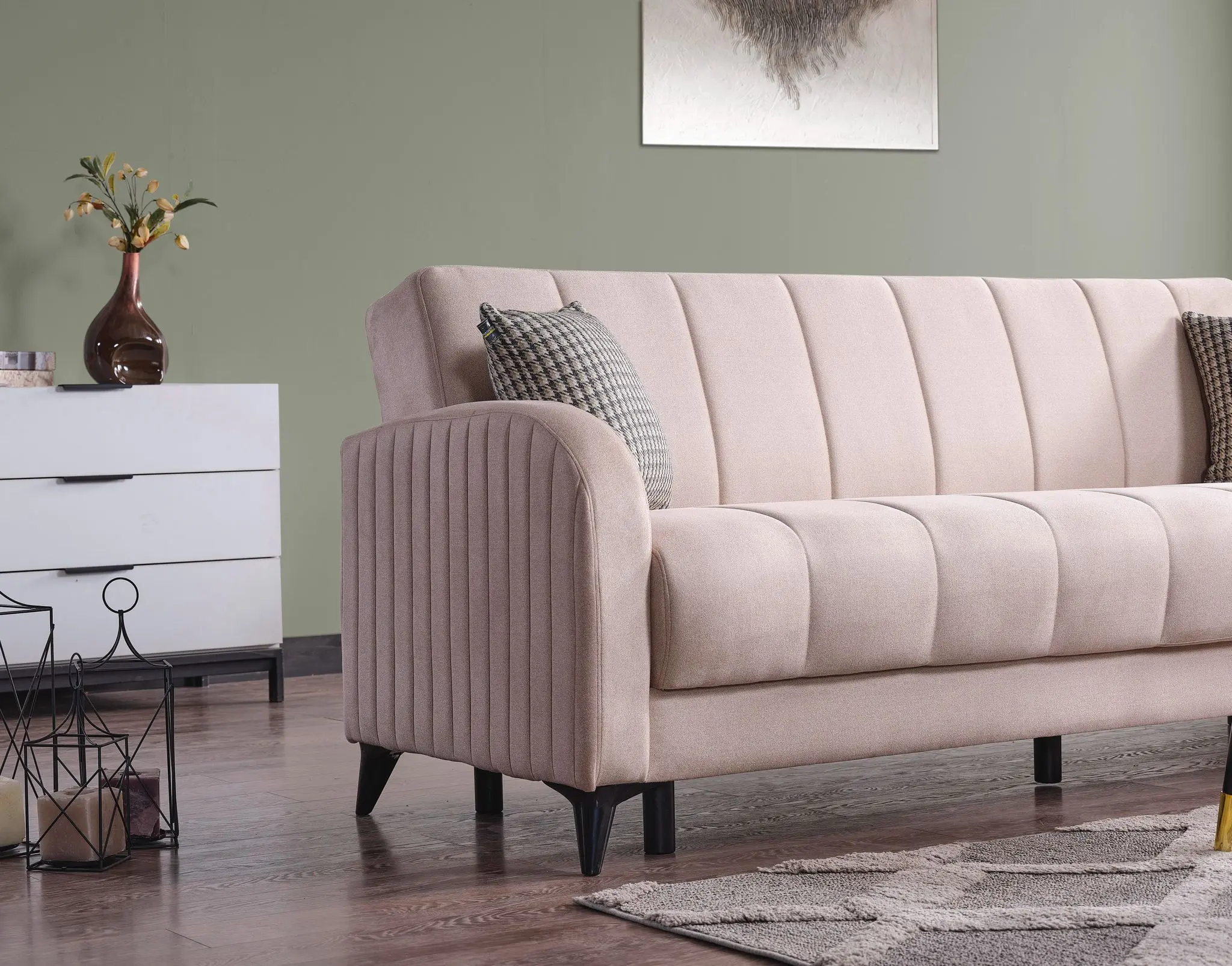 Canapea Mobiland Lotus Terkos 04 (Pink) - 3
