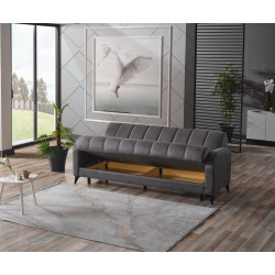 Canapea Mobiland Lotus Terkos 15 (Dark Grey) Thumb