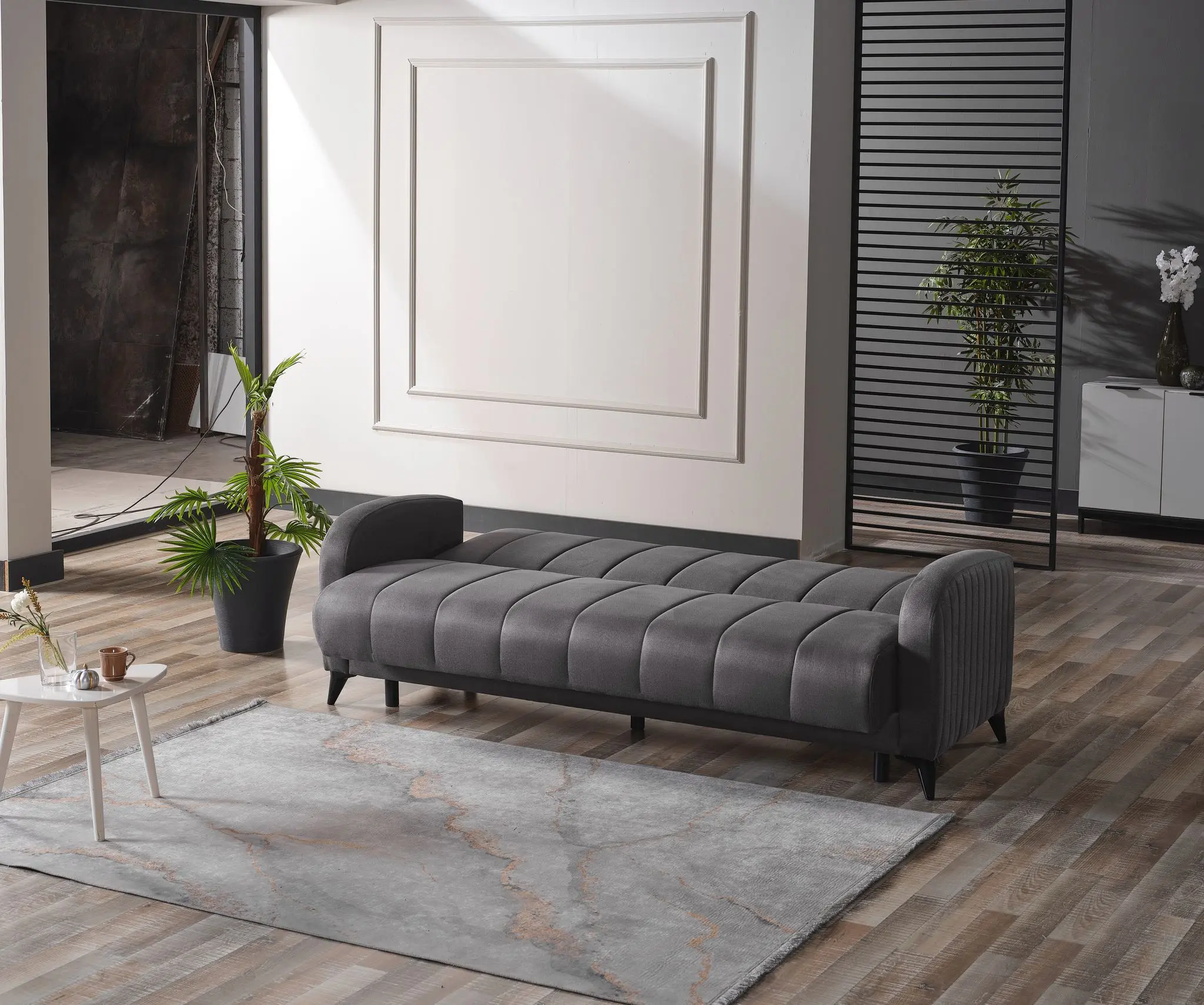 Canapea Mobiland Lotus Terkos 15 (Dark Grey) - 3