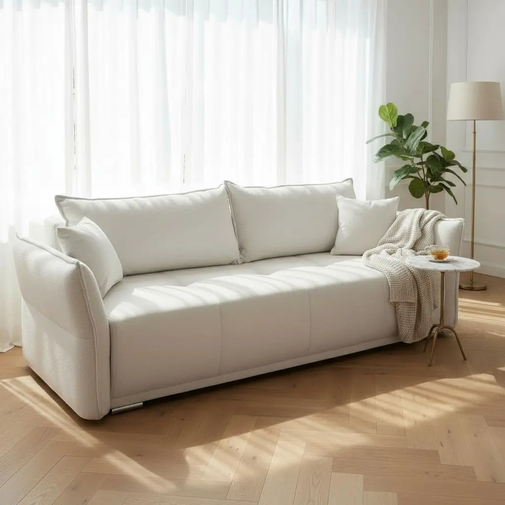 Canapea Mobiland Vibe Aragon 01 (White)