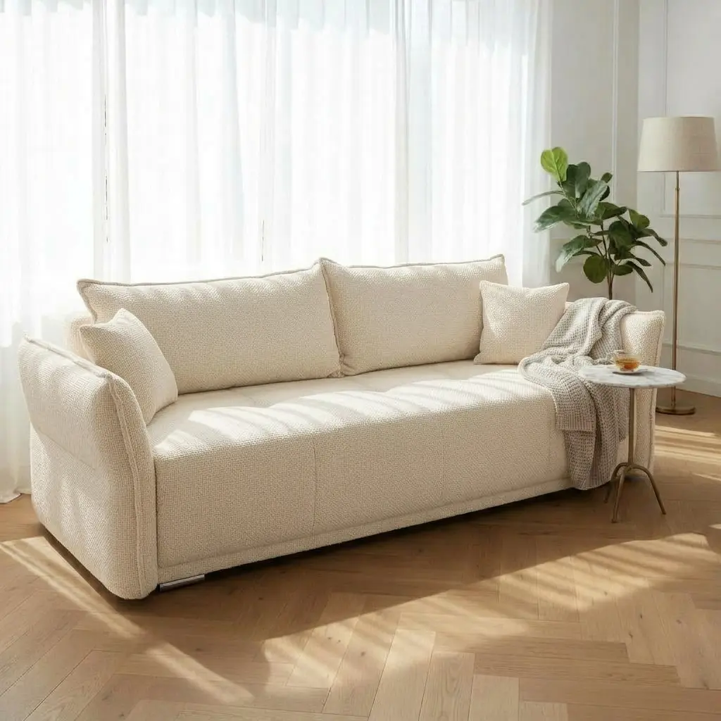 Canapea Mobiland Vibe Aragon 03 (Cream)