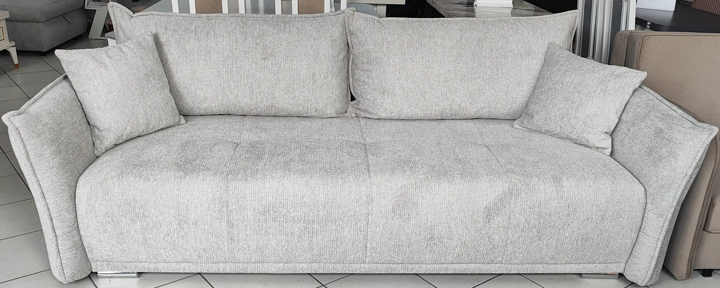 Canapea Mobiland Vibe Aragon 80 (Light Grey) - 2