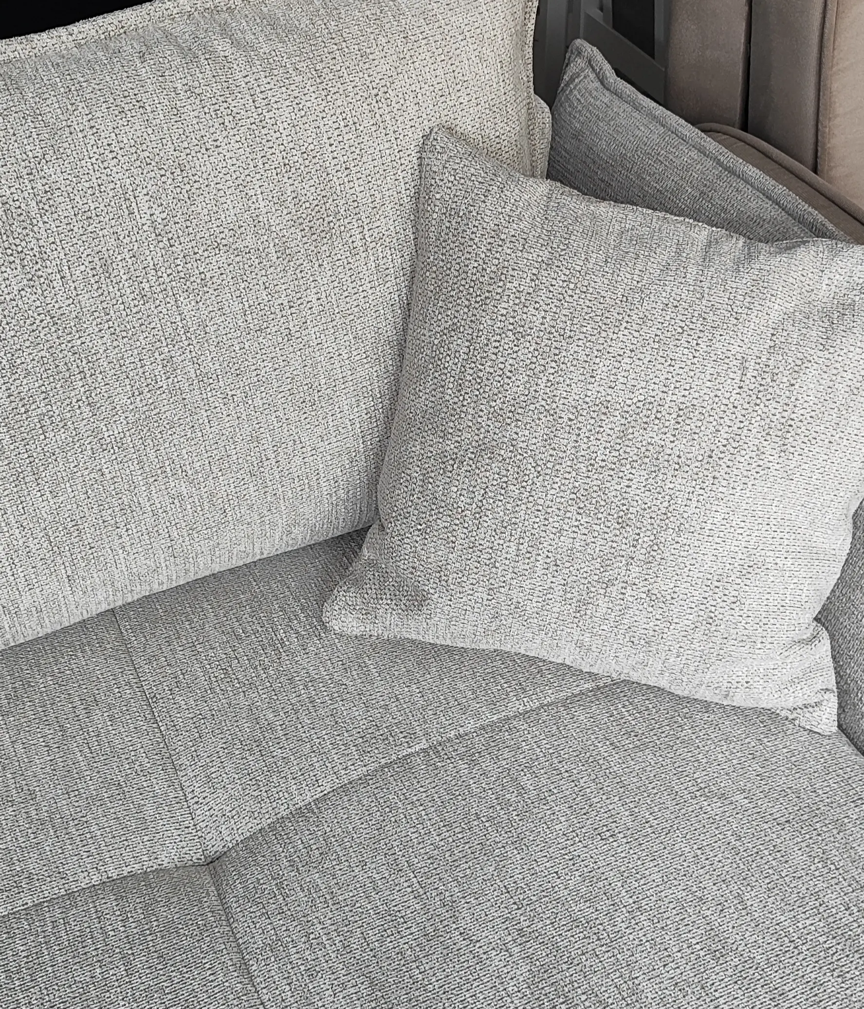 Canapea Mobiland Vibe Aragon 80 (Light Grey) - 4