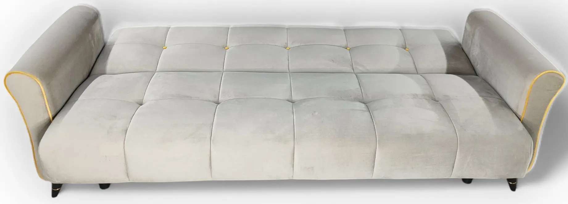 Canapea Mobiland Victoria (Grey/Yellow) - 3