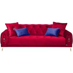 Canapea ModaLife Anfora 3 locuri (Red) Thumb