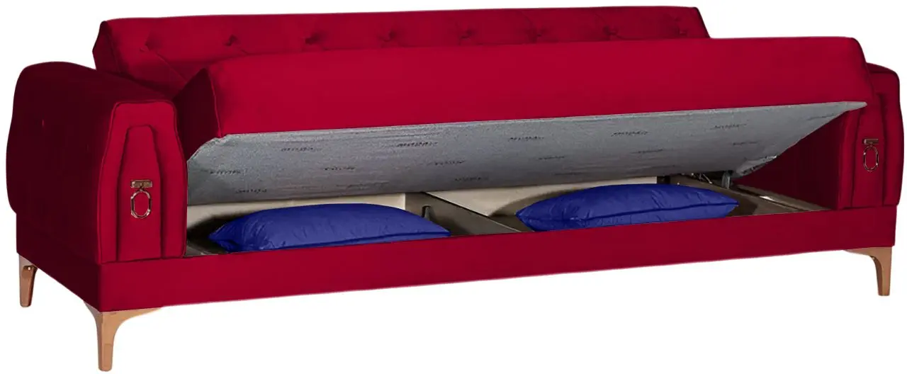 Canapea ModaLife Anfora 3 locuri (Red)