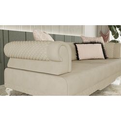 Canapea ModaLife Hurrem 172 2 locuri (Cream) Thumb