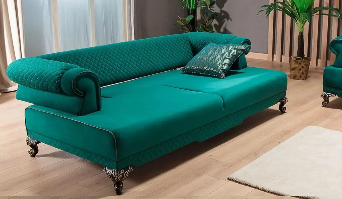 Canapea ModaLife Hurrem 223 3 locuri (Green)