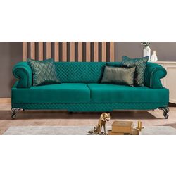 Canapea ModaLife Hurrem 223 3 locuri (Green)