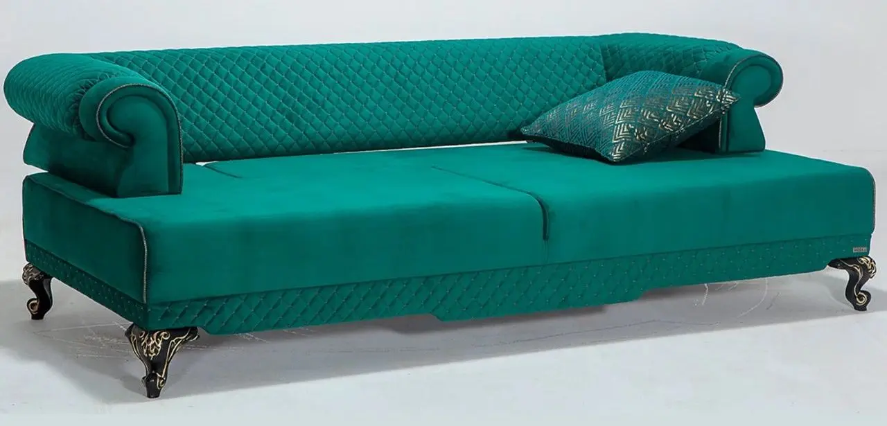 Canapea ModaLife Hurrem 223 3 locuri (Green)