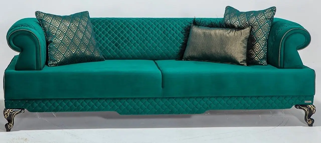 Canapea ModaLife Hurrem 223 3 locuri (Green)