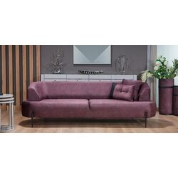 Canapea ModaLife Romeo 3 locuri (Bordeaux)