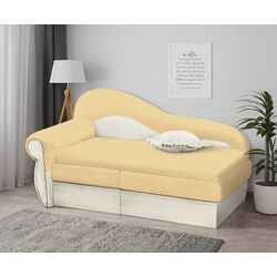 Canapea Modern Dolphin Flex 2/103 Yellow/Beige (colt 7) Thumb