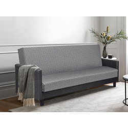 Canapea Modern Adam 3 Tiffani 29/Cosmic 37 (White/Black/Gray Dark)