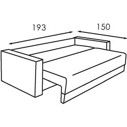 Диван Modern Arthur New Vavilon 65 (Grey Brown) Thumb
