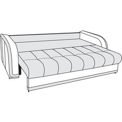 Canapea Modern Barton Alaska 08/Fly Nova 2233 (Pearl Blue/Grey) Thumb