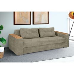 Canapea Modern Dallas New Vavilon 62 (Dark Beige/Oak)