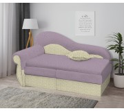 Canapea Modern Dolphin Luksor 8/Flex 103 Lilac/Beige (colt 7)